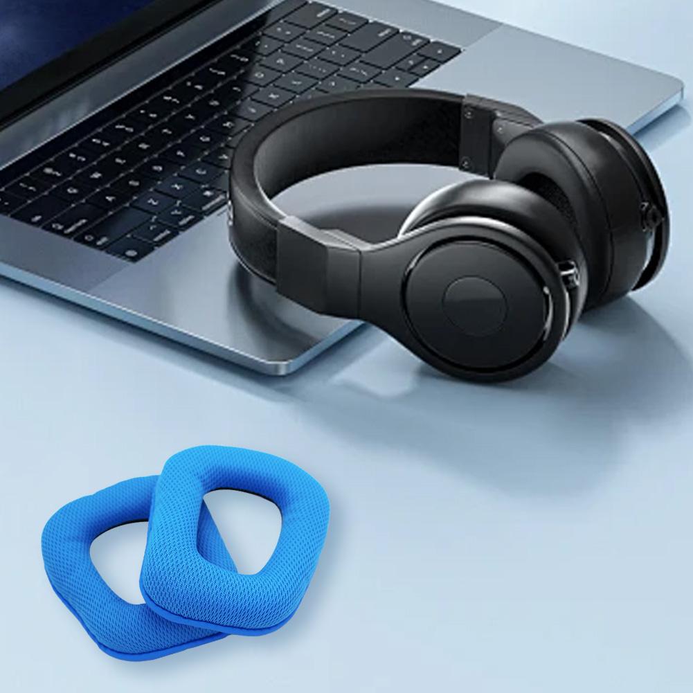 Replacement Ear Pads Cushions Foam Earpads Ear Pads Mesh Fabric Headset Ear Cushions for Logitech G35 G930 G430 F450 Headphones
