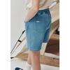 Bluetail Blue Denim Belt Shorts Azb2pt01bu