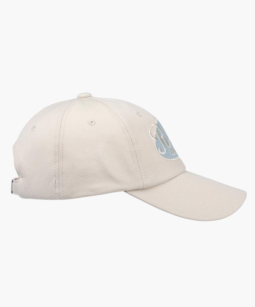 Likkeullou Rc Glow Logo Ball Cap Ivory