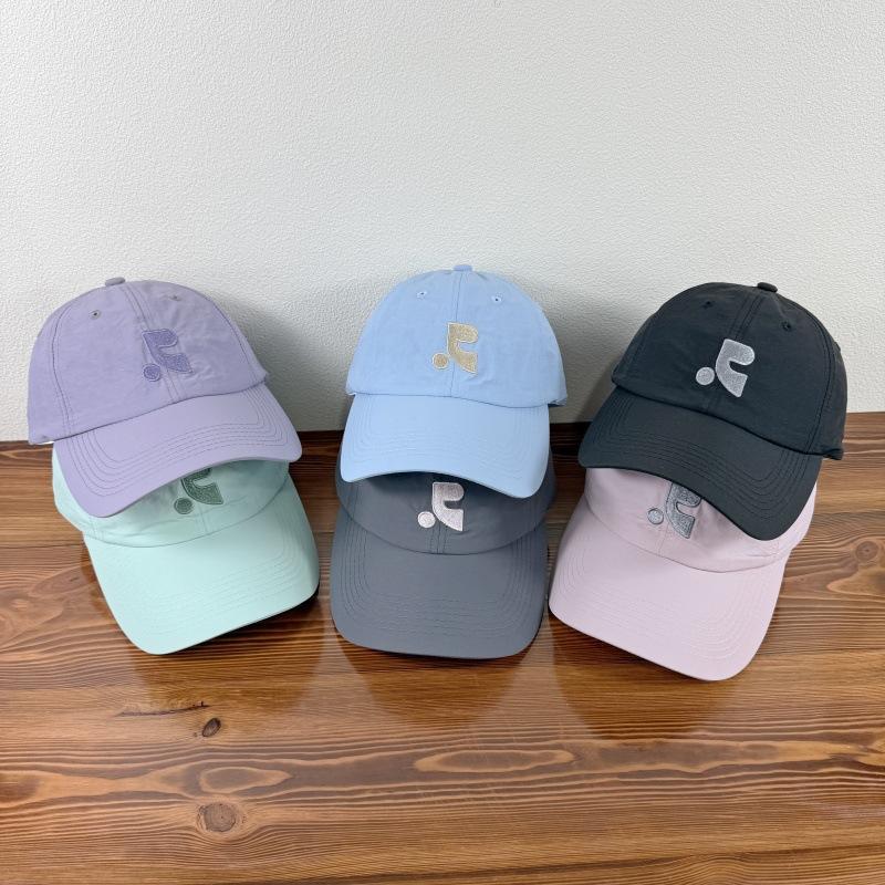 New Summer Quick Dry Baseball Hat for Women Fashionable and Versatile Face Showing Small Duckball Cap for Men