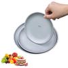 1/3Pcs Titanium Purification Plate Ultra Lightweight Portable Safe Circular Dining Hiking Picnic Barbecue Home Outdoor Cookware
