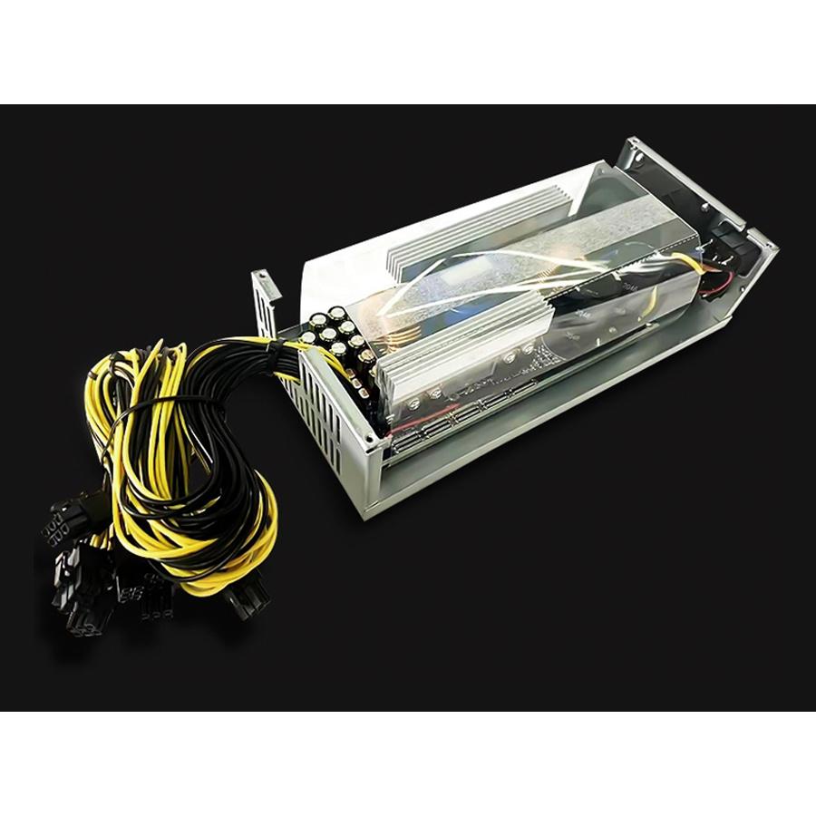 1800w GPU PSU Mining Power Supply Server for Ethereum BTC 10x6PIN 2U 175-240v