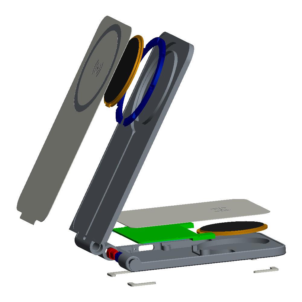 Dual 15W Magnetic Wireless Charger for Apple & Huawei