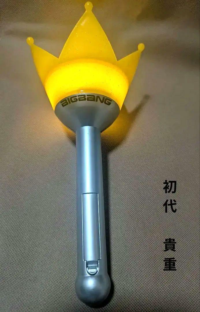 

[Б/У] Официальный ранний лайтстик в форме короны BIGBANG, первый в Корее, редкий!