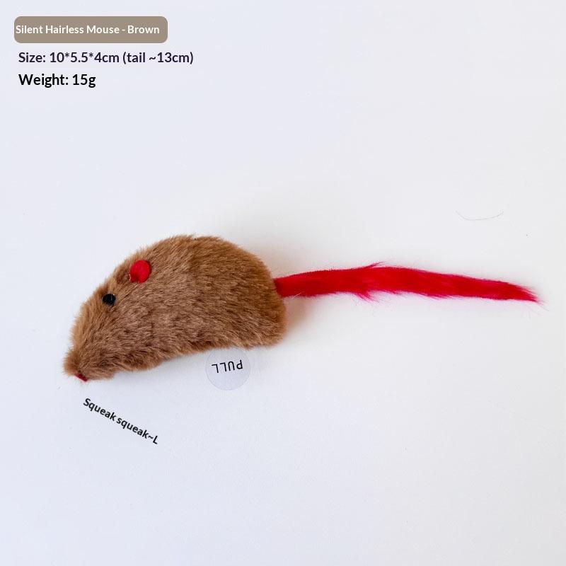 Interactive Cat Toys Electric Squeaky Simulation Bird Plush Cats Pets Teasing Toys With Feather Kitten Chirping Bird Toys
