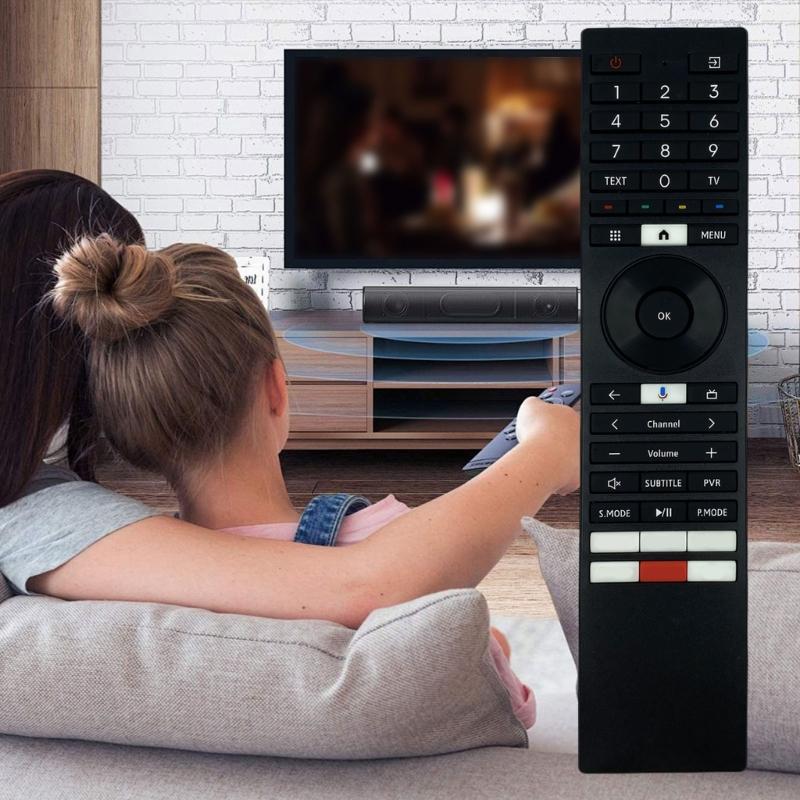ERF3U98T Replacement TV Remote Controller for Quick Setups ABS Construction Enhances Viewing Convenience
