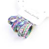 6Pcs/Set High Elasticity Printed Scrunchie Women Girls Children Elastic Hair Rubber Bands Accessories Tie Hair Rope Ring Holder