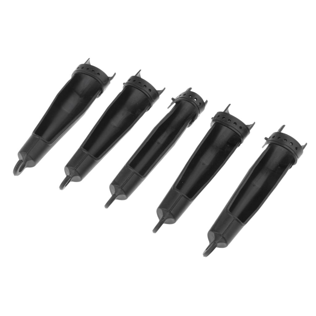 ＡＷＨＡＯ Embout De Canne à Pêche, Embout De Canne à Pêche Durable Avec Couvercle Arrière De Protection De Trou De Vidange Pour Accessoires De Modification De C, Gris 24.5 Mm