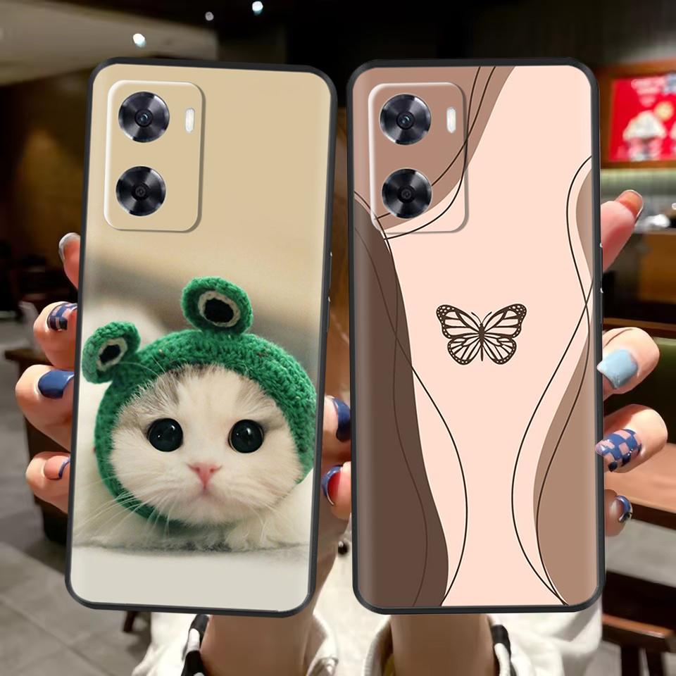 For OnePlus Nord N20 SE Case Cover For 1+ Nord N20SE Phone Cases Cute Flower Silicone Fundas For OnePlus Nord N300 Capas Bumper