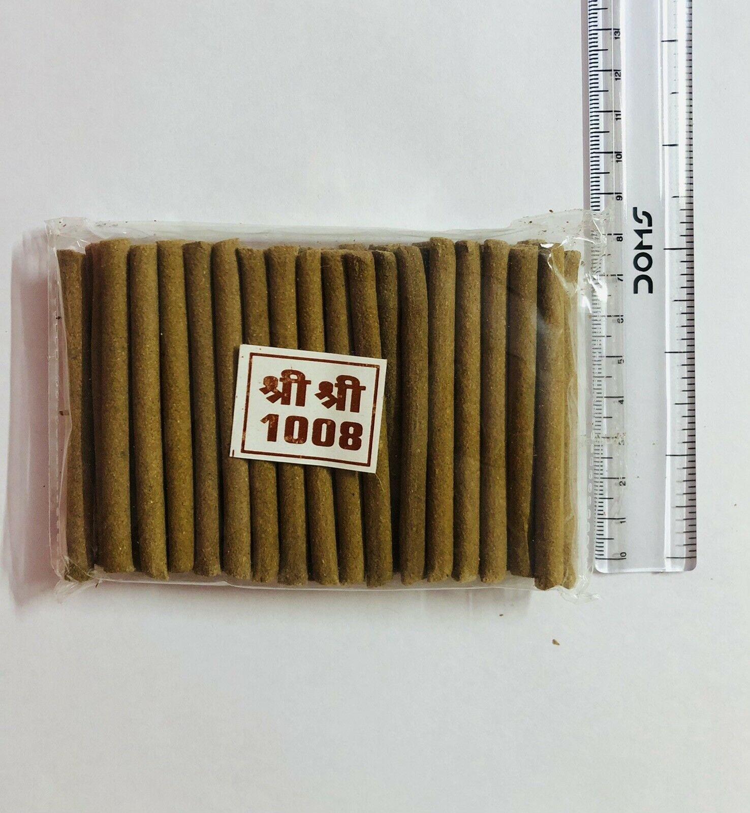 Hand Rolled Temple Incense Sticks – Indian Dhoop, Yoga Puja Meditation Pack of 1