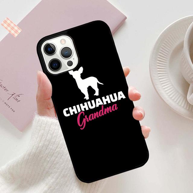 Autumu Vintage Distressed Chihuahua Dog Phone Case for iPhone 17 Air 16 16e 15 12 11 13 14 Pro Max Apple Plus Coque