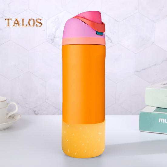 2Pcs Silicone Boot for Owala 24/32oz Flask Anti-Slip Protective Sleeve for FreeSip BPA Free Dishwasher Safe Cup Cover Accessories