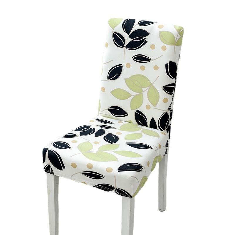 Restaurant One-piece Chair Cover Home Hotel Elastic Chair Universal Stool Table and Chair Cover Dustproof