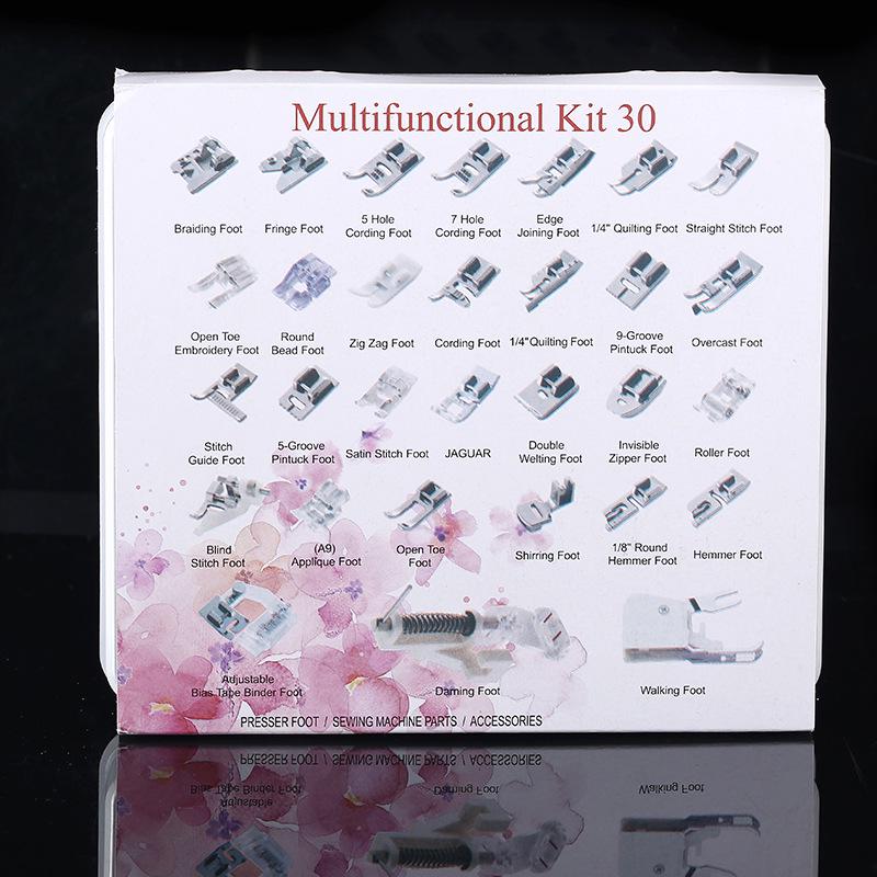 

Многофункциональный набор прижимных лапок для швейной машины: 32, 42, 48, 52, 62, 72 шт.