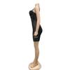 X5047 European-American Fashion Spaghetti Strap Mesh Bodycon Dress