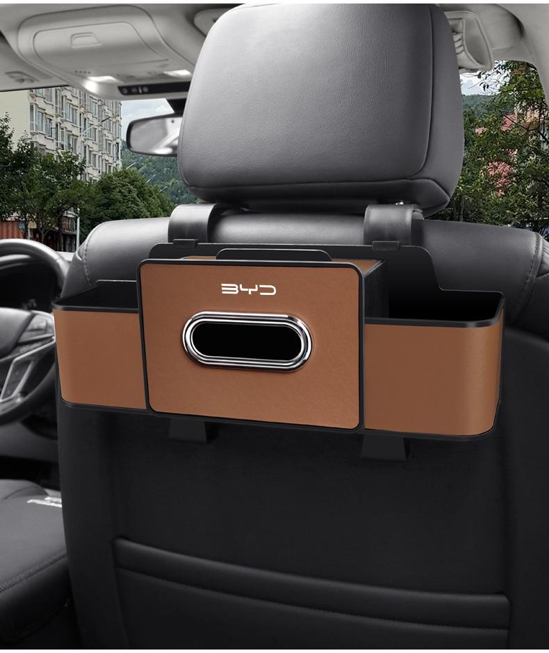 Compatible Storage Box/Cup Holder for BYD Seagull, Song Plus/Pro, Han, Dolphin, Qin Seats
