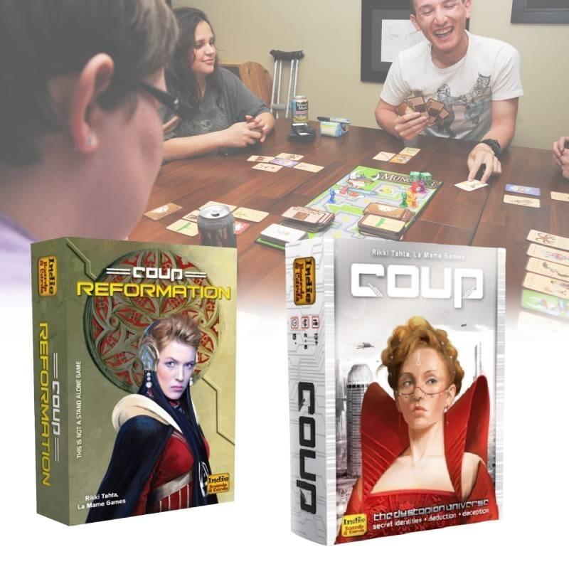 Avalon Coup The Resistance Quest Enhanced Entertainment Board Game Set