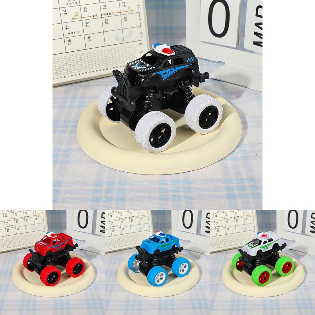 Off Road Police Car Toy With Inertia Drive For Boys Kids Outdoor Play