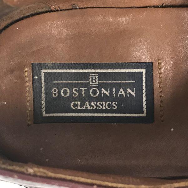 90s Bostonian Goodyear Wingtip Shoes 10.5D 28-28.5cm Brown(USED)