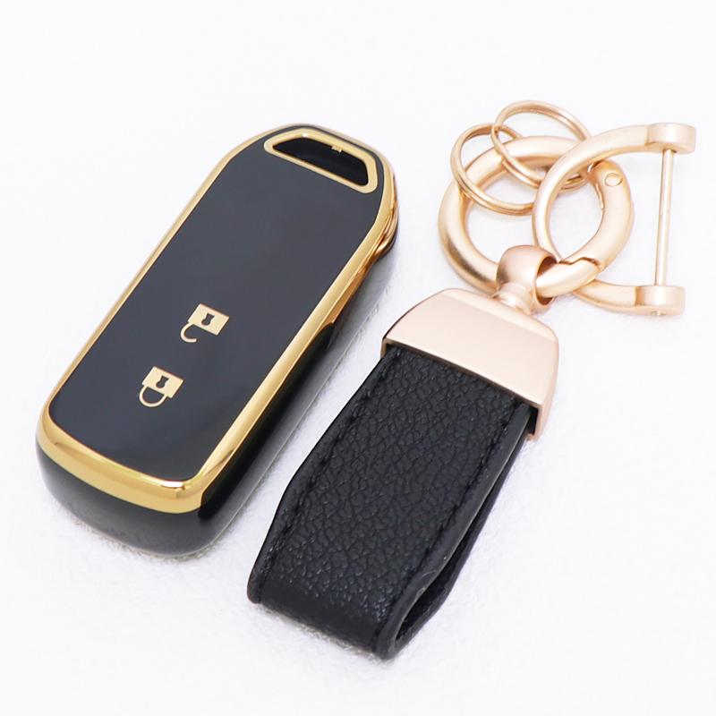2/4 Buttons for Honda N-One N Wagon N-BOX JF1 JF2 Custom JF3 JF4 N-BOX+Plus TPU Car Key Case Cover Shell Fob Keychain Bag