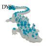 Articulated Dragon Model Cherry Blossom Figurine with Movable Joints, 3D Printed Fidget Toy Flower Toy, Mythical Creature Decor