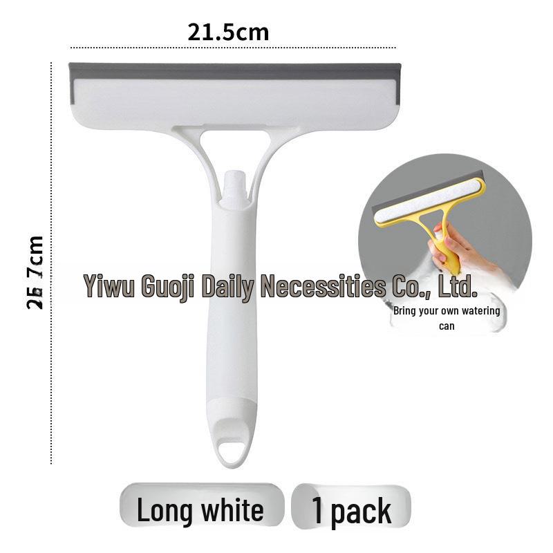 Double-Sided Glass Cleaning Wiper with Nozzle – Streak-Free Multifunctional Brush