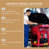 Magnetic Spray Can Holder Wall Rack for Garage Toolboxes