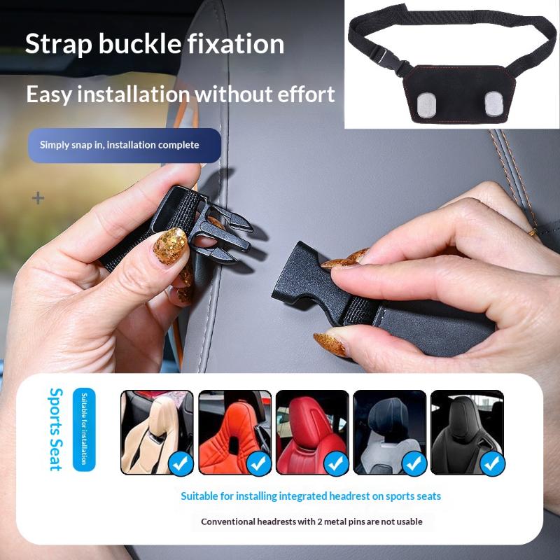 Car Seat Headrest Hooks Double Hanger Storage Organizer Soft Hanging Storage Hooks For Purse Bag Umbrella Grocery