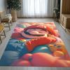 Retro M-Mario Bros Game Cartoon Living Room Non-Slip Area Rug Soft Carpet for Bedroom Kids Playroom Sofa,Home Decor Doormat Gift