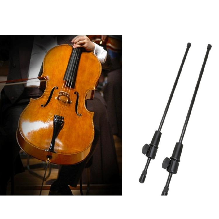 Cello End Pin Carbon Fiber Lightweight High Strength Cello Tail Rod Support