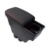 LIMSTYLE Car Armrest for Suzuki New Alto HA37S Alto Turbo and Alto Works HA36S 2014 This Console Storage Compartment Features a Large Sliding and a