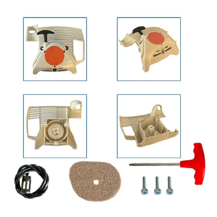 Starter For FS70R FC70 FS70 Chainsaws Universal Compatibility ABS Nylon Build Quick Change System Fatigue Reducing Handle