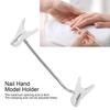 Nail Art Hand Model Holder Flexible Nail Practice Hand Fixing Clamp Clip Manicure Tool