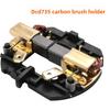 Dual Metal Carbon Brush Holder For Power Tools Replacement Compatible With Dcd735 Dcd730c2