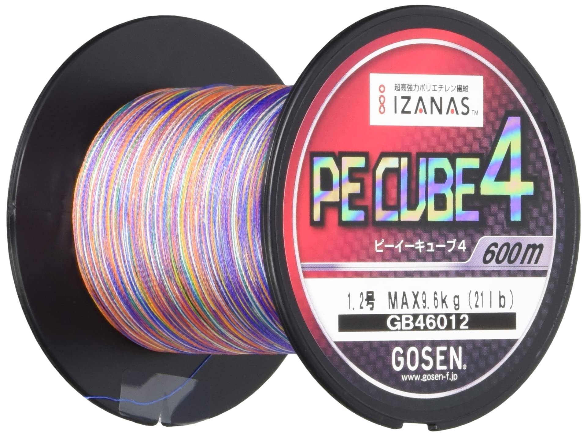 GOSEN PE CUBE Line 600m GB46012 1.2