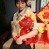 Soft Zodiac Dragon Doll Cartoon Dragon Plush Toys Gift Ornament Chinese Dragon Mascot  Home Decor