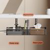 1pc Under Desk Cable Organizer Punch Free Power Strip Storage Rack Large-capacity Wire Tissue Paper Holder Cable Management Rack