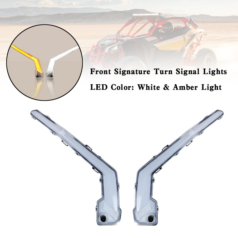 

Передние фирменные указатели поворота для Can-Am Maverick X3 XDS XRS 2017-2023