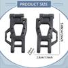 2x RC Rear Lower Suspension Arm Enhanced Stability Easy to Install DIY Spare Parts Swing for