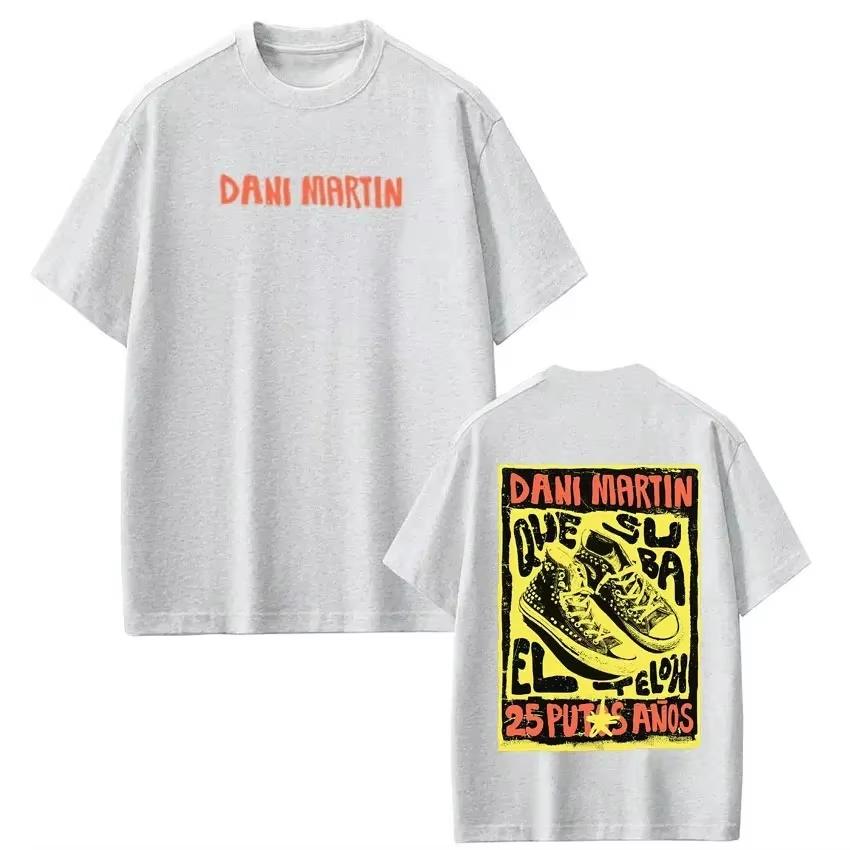 Summer 2026 BestSelling Outdoor Casual Trendy Unisexs ShortSleeved TShirt with Theme of Spanish Rock Singer Dani Martn