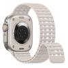 Magnetic Silicone Sport Band for Apple Watch Ultra 49mm 44/45/46mm Fish Scale Breathable Waterproof Replacement Strap Men Women