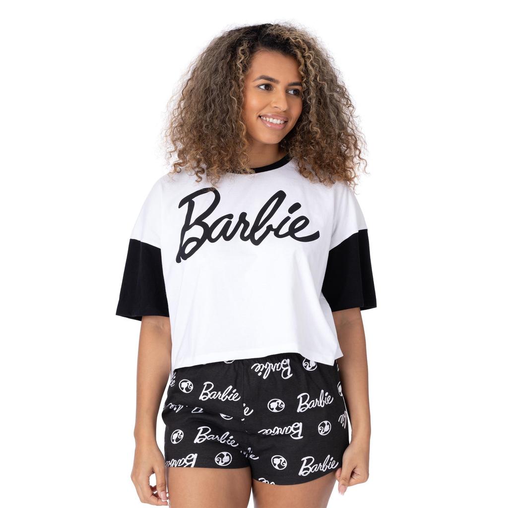 barbie Bayan/Bayan Kısa Pijama Takımı