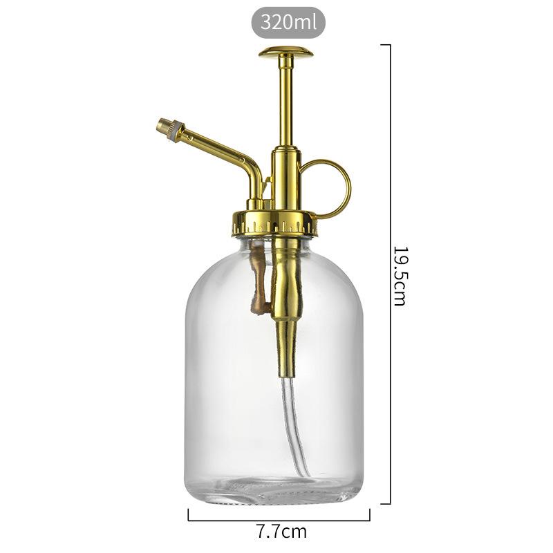 Household Glass Watering Can220ml-360mlSprayer Succulent Plant Watering Artifact Gardening Tool