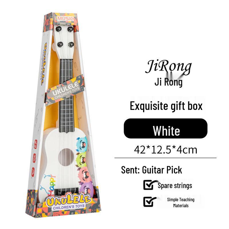 Beginner Ukulele for Students - Stylish, Cute Small Guitar with Monster Design, Ideal for Self-Study