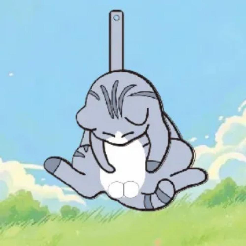 Creative Pull Play Egg Cat Keychain Fidget Toys Cute Funny Rotatable Acrylic Bag Pendant for Women Keyring Purse Bag Accessory