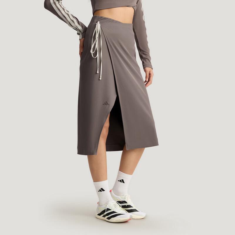 Adidas Women s Casual Overlapping Midi Skirt A/S