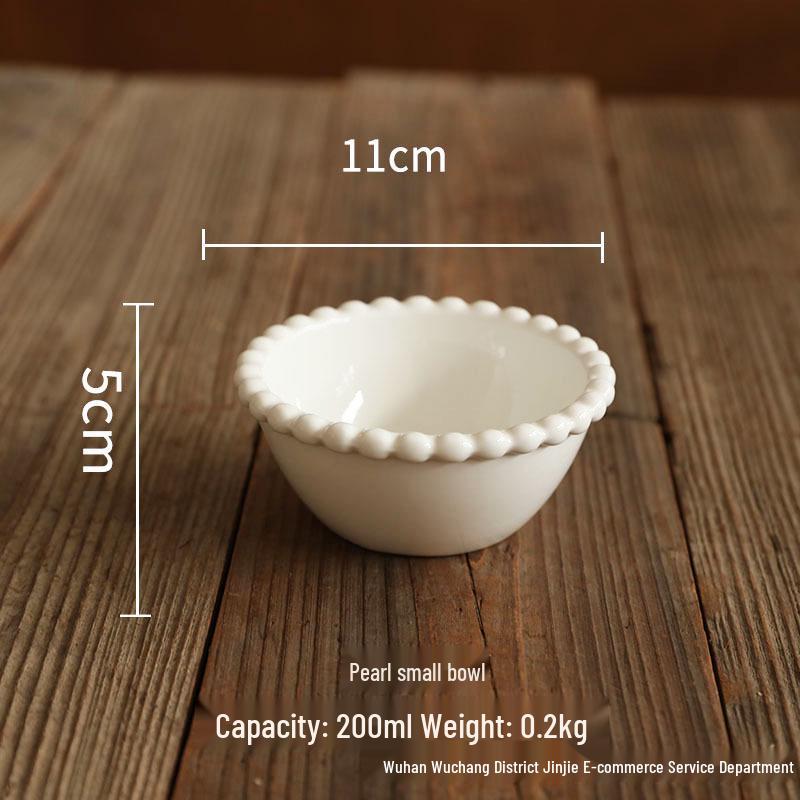Retro Chinese High-Temperature Resistant Ceramic Bowl – Versatile for Rice, Noodles, Desserts, Soups