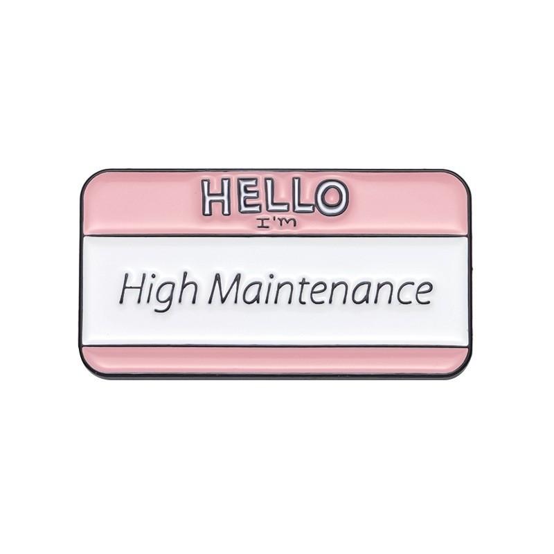 Kreatywny Kolorowy Zestaw Odznak z Literami Urocze Metalowe Broszki Do Czarujących Akcesoriów