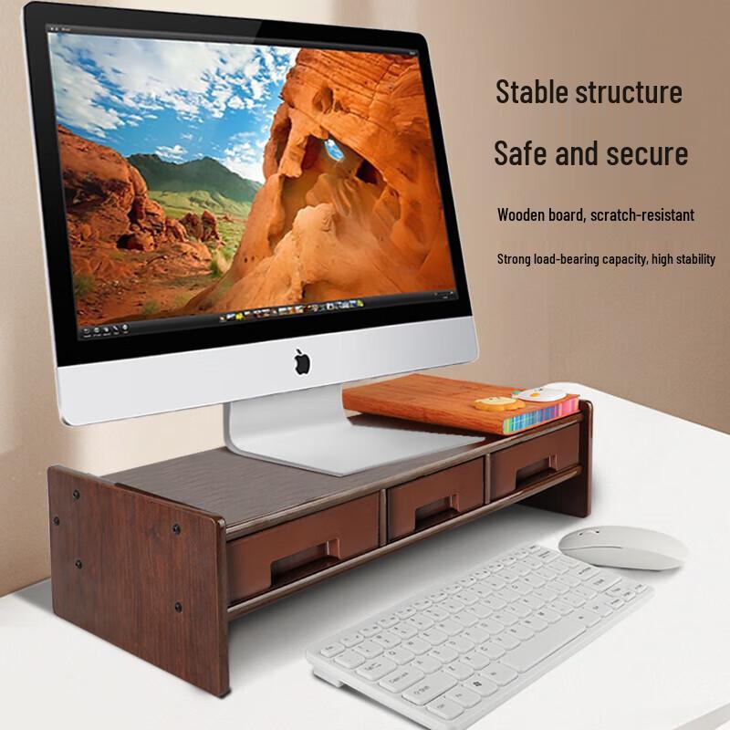 Beifang Monitor & Laptop Riser with Storage