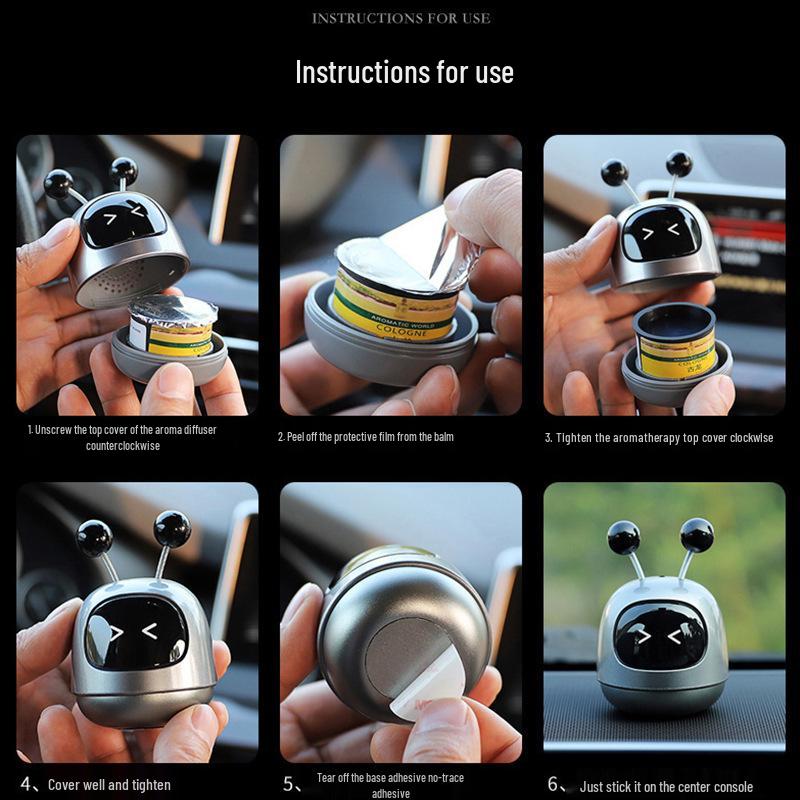 Long-lasting Robot Car Aromatherapy Ornament